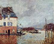 Alfred Sisley, uberschwemmung in Port Marly